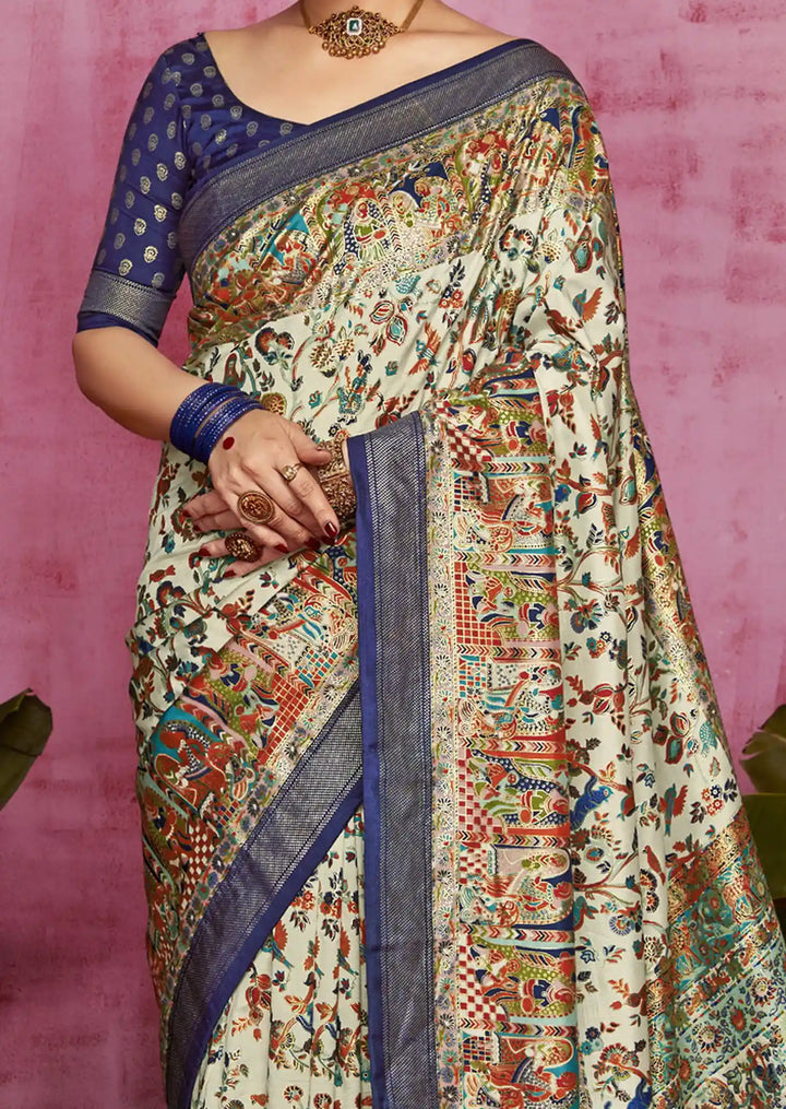 Charming Tussar Silk Saree for Every Occasion – Exclusive Wevon Designer Work