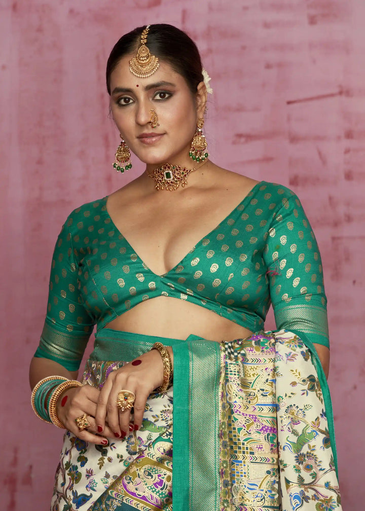 Charming Tussar Silk Saree for Every Occasion – Exclusive Wevon Designer Work