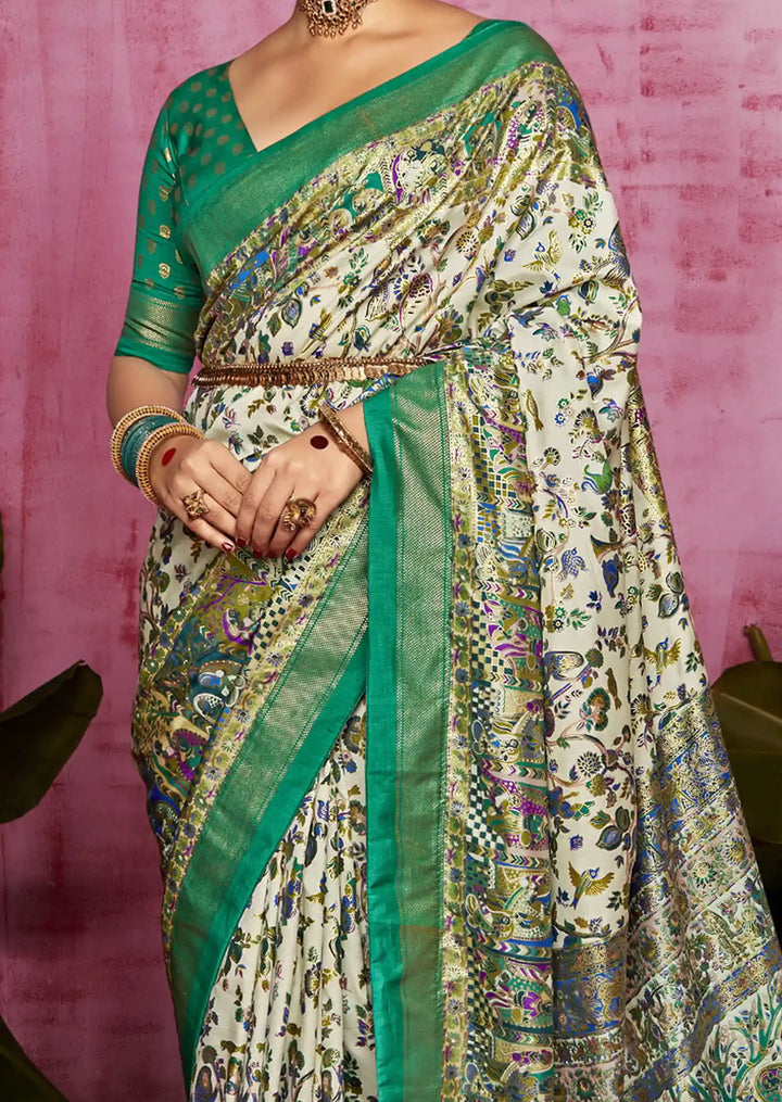 Charming Tussar Silk Saree for Every Occasion – Exclusive Wevon Designer Work
