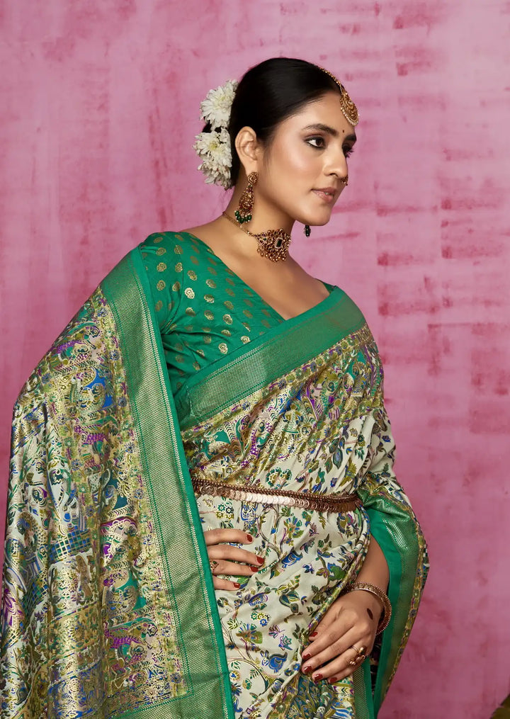 Charming Tussar Silk Saree for Every Occasion – Exclusive Wevon Designer Work