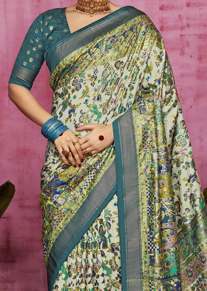 Charming Tussar Silk Saree for Every Occasion – Exclusive Wevon Designer Work