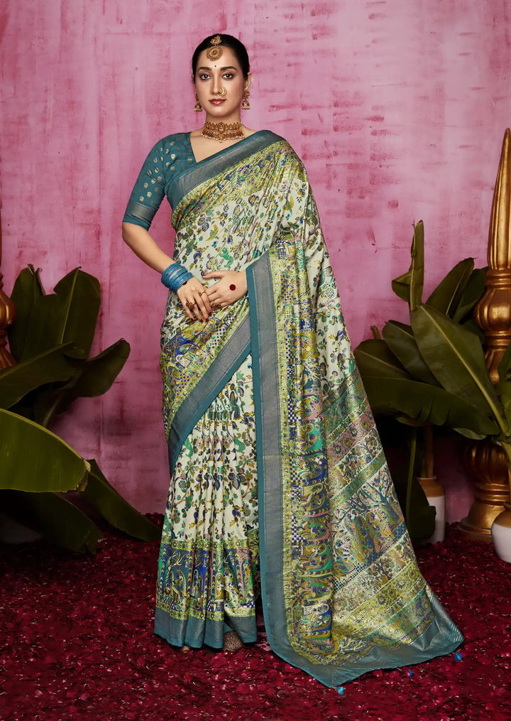 Charming Tussar Silk Saree for Every Occasion – Exclusive Wevon Designer Work