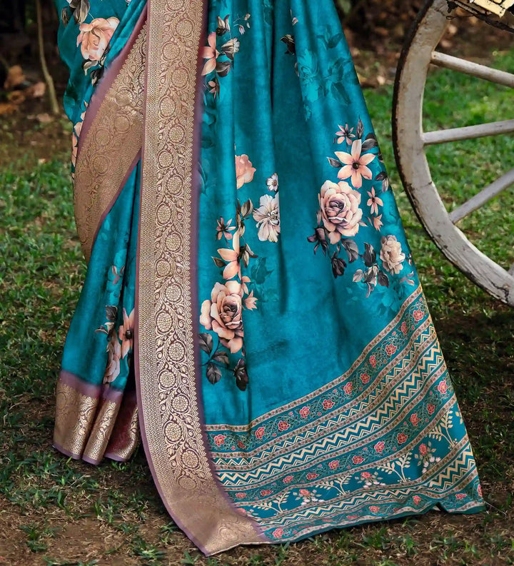 Floral Fantasy Cotton Silk Saree for Every Occasion