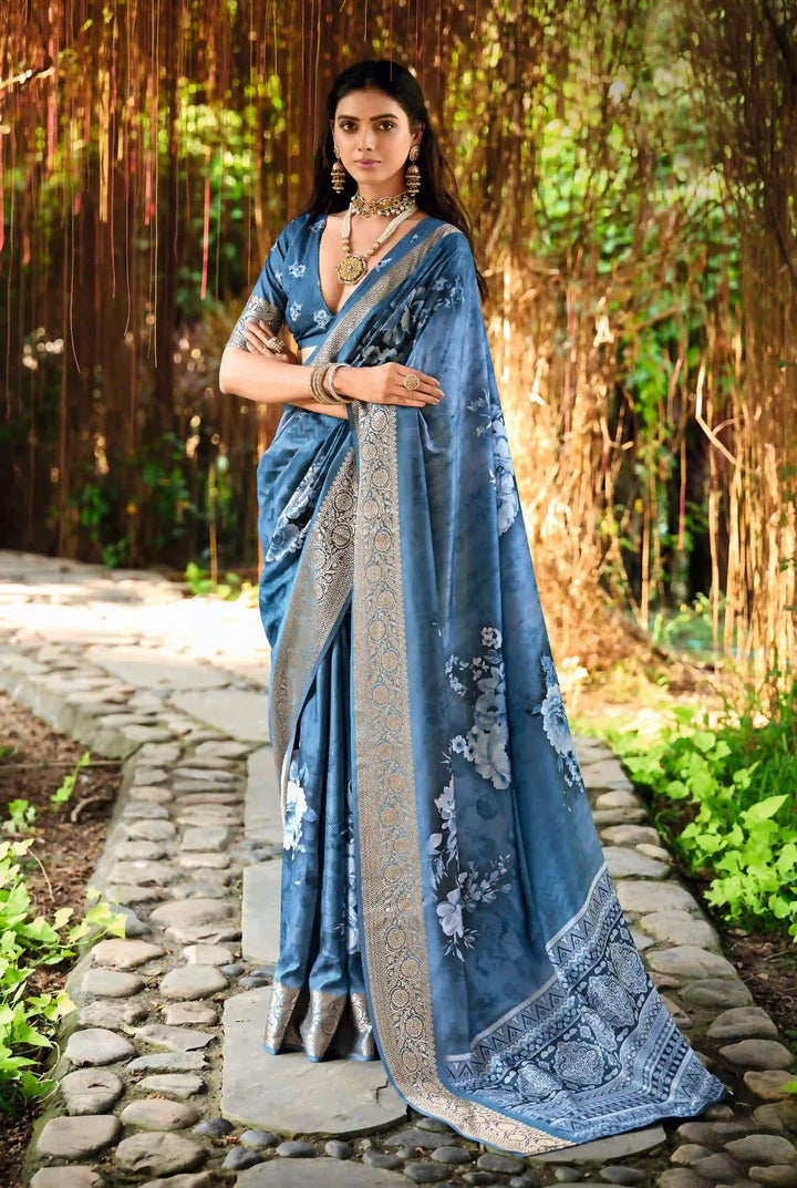 Floral Fantasy Cotton Silk Saree for Every Occasion