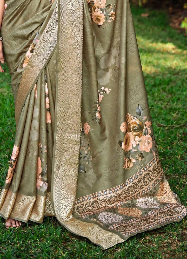 Floral Fantasy Cotton Silk Saree for Every Occasion