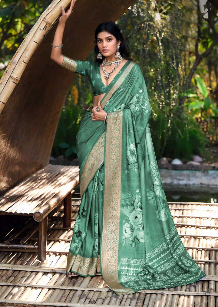 Floral Fantasy Cotton Silk Saree for Every Occasion