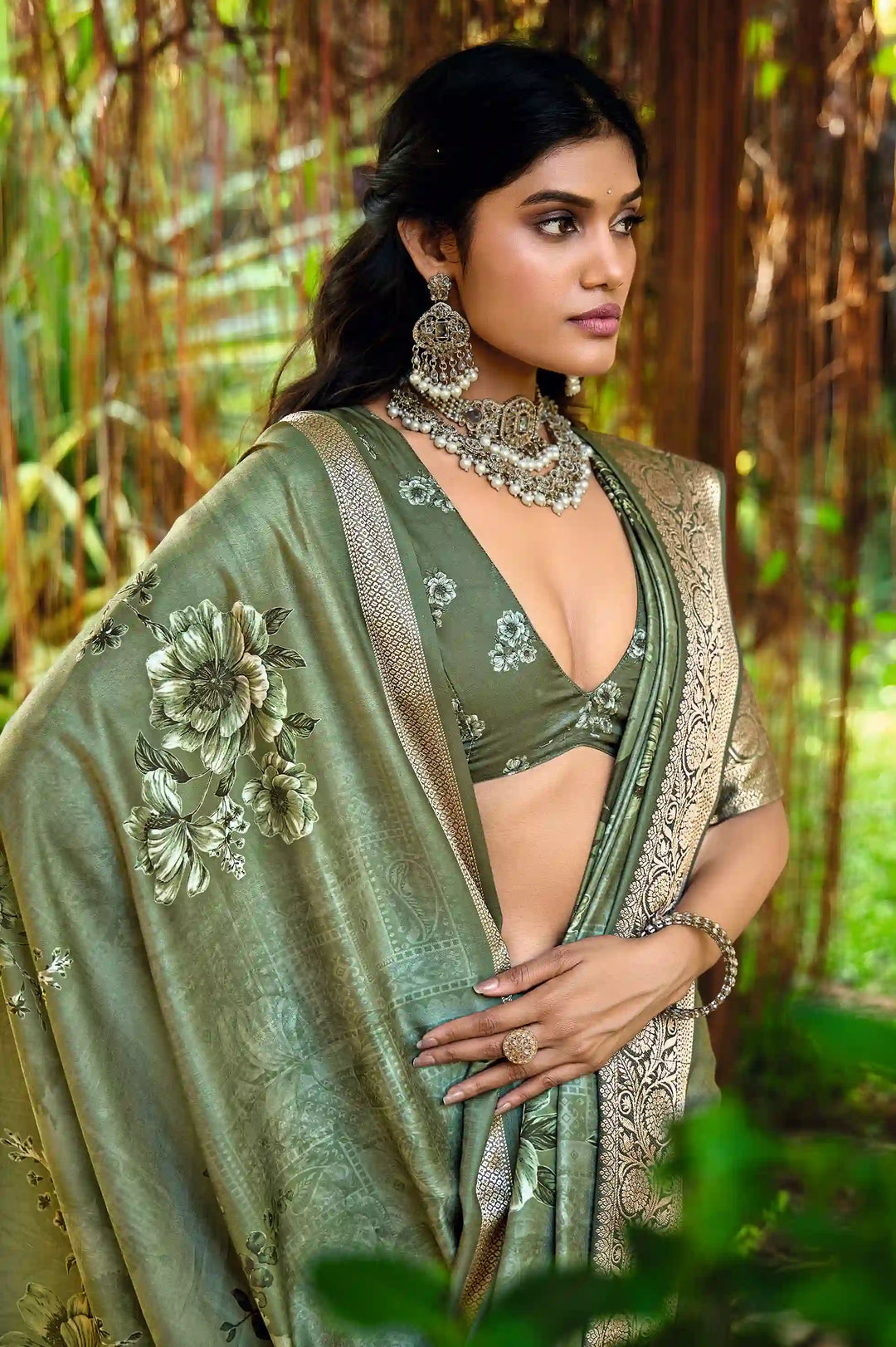 Floral Fantasy Cotton Silk Saree for Every Occasion