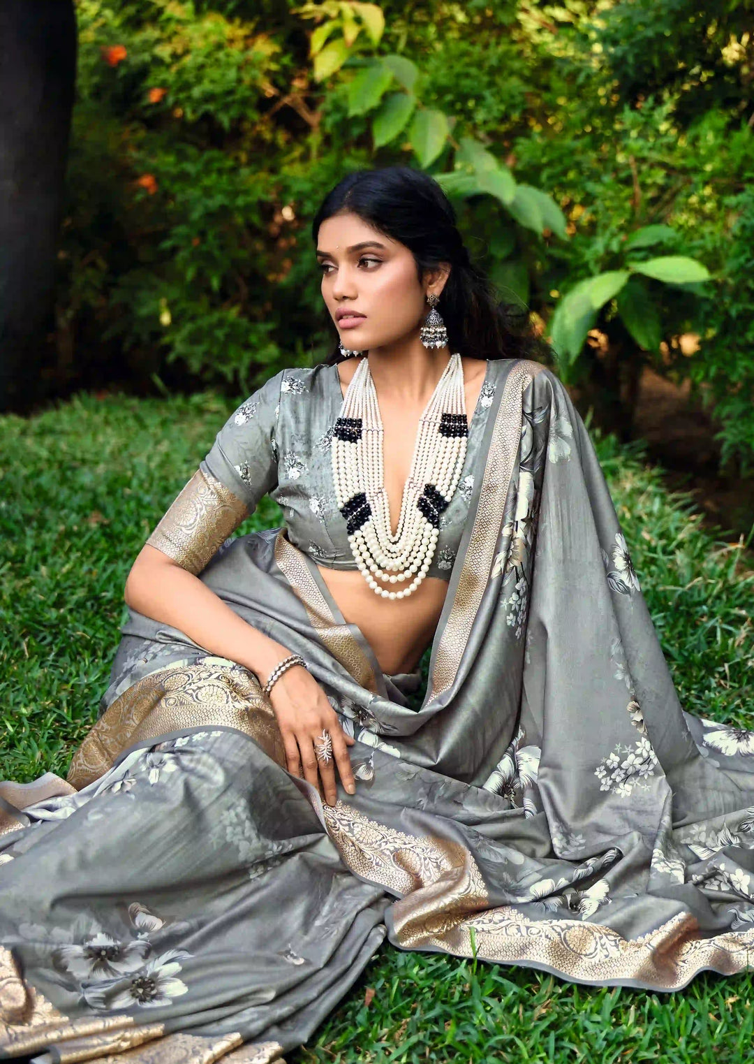 Floral Fantasy Cotton Silk Saree for Every Occasion