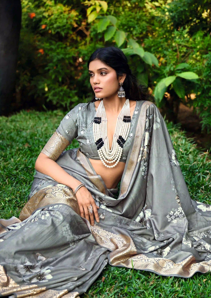 Floral Fantasy Cotton Silk Saree for Every Occasion