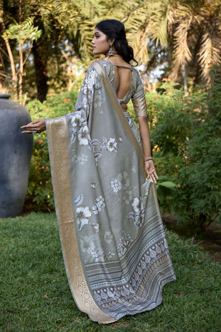 Floral Fantasy Cotton Silk Saree for Every Occasion