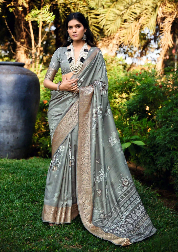 Floral Fantasy Cotton Silk Saree for Every Occasion