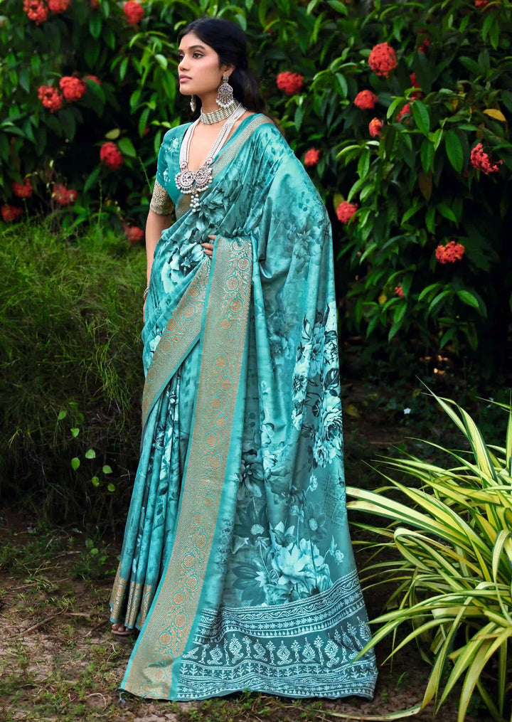 Floral Fantasy Cotton Silk Saree for Every Occasion