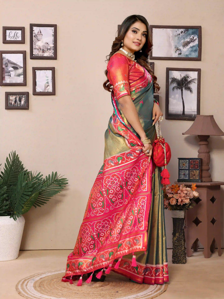 Grace in Every Drape – Banarasi Patola Silk Saree