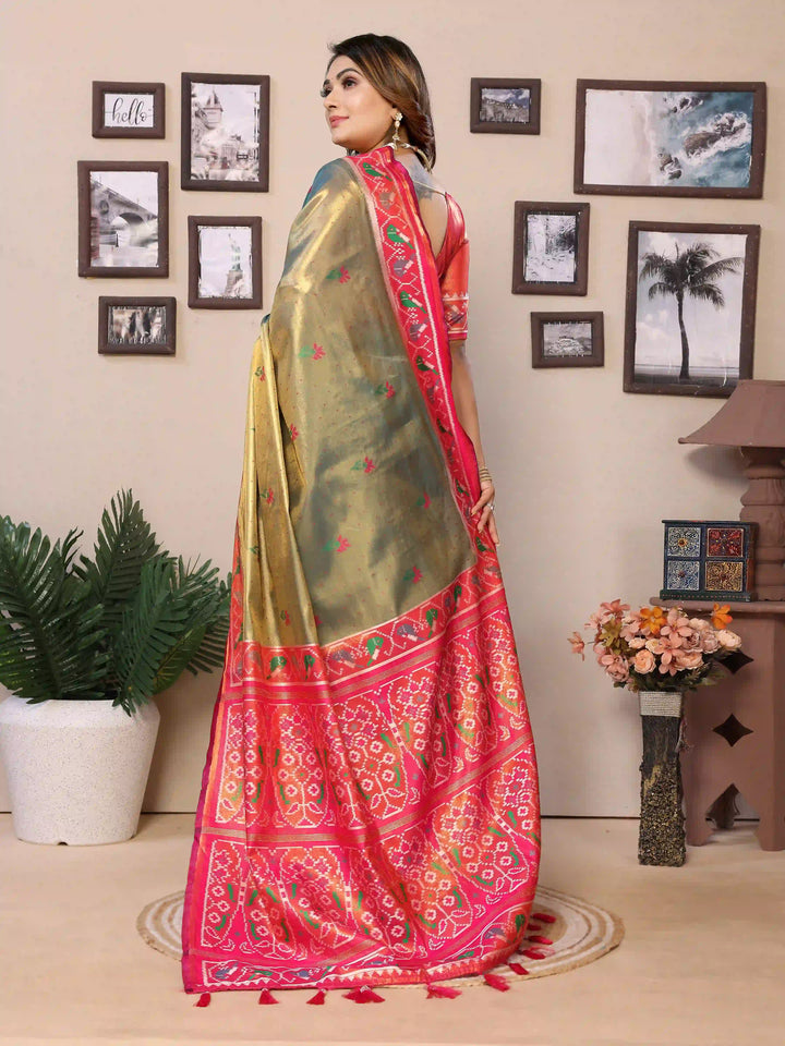 Grace in Every Drape – Banarasi Patola Silk Saree