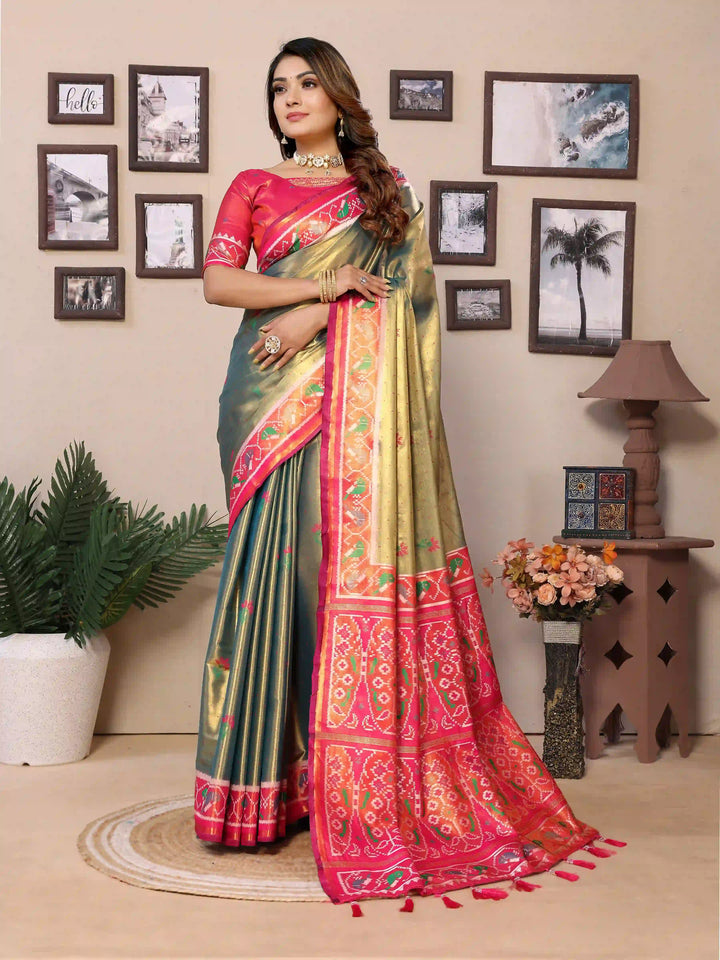 Grace in Every Drape – Banarasi Patola Silk Saree