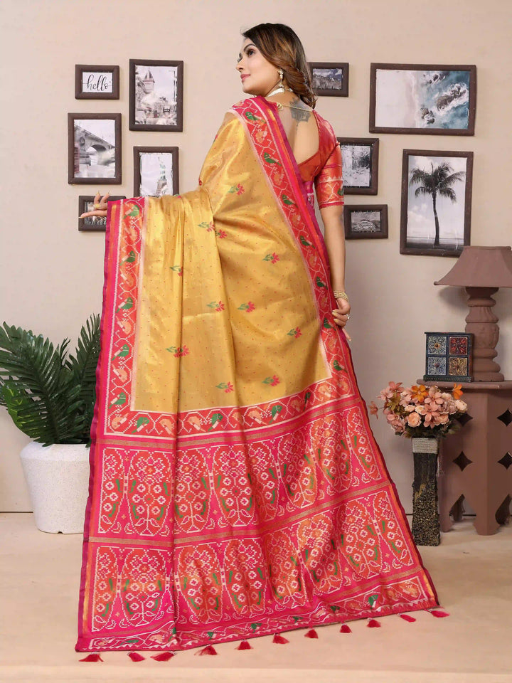 Grace in Every Drape – Banarasi Patola Silk Saree