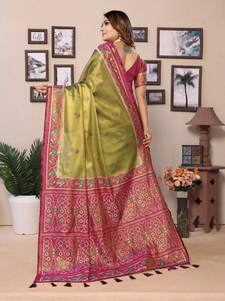 Grace in Every Drape – Banarasi Patola Silk Saree