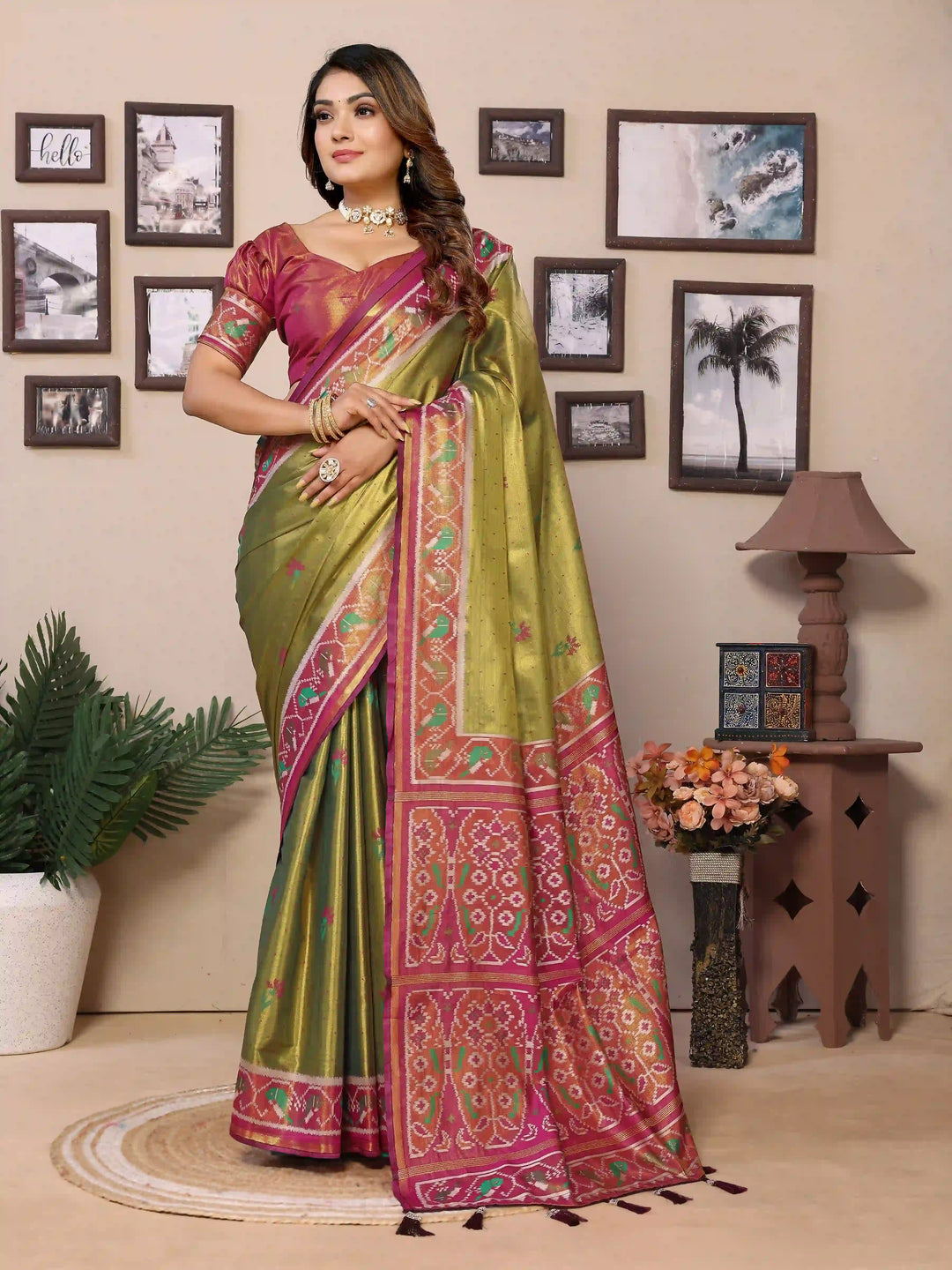 Grace in Every Drape – Banarasi Patola Silk Saree