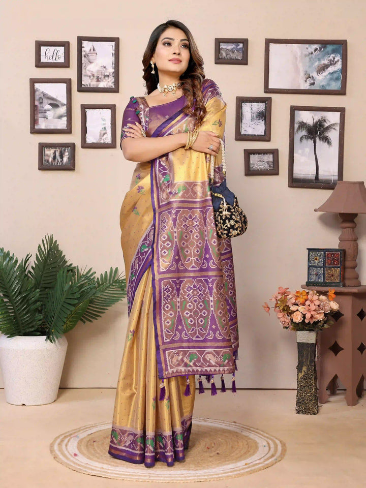 Grace in Every Drape – Banarasi Patola Silk Saree