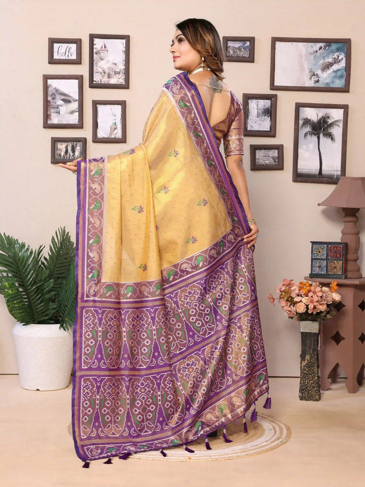 Grace in Every Drape – Banarasi Patola Silk Saree
