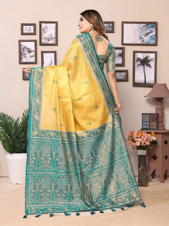 Grace in Every Drape – Banarasi Patola Silk Saree