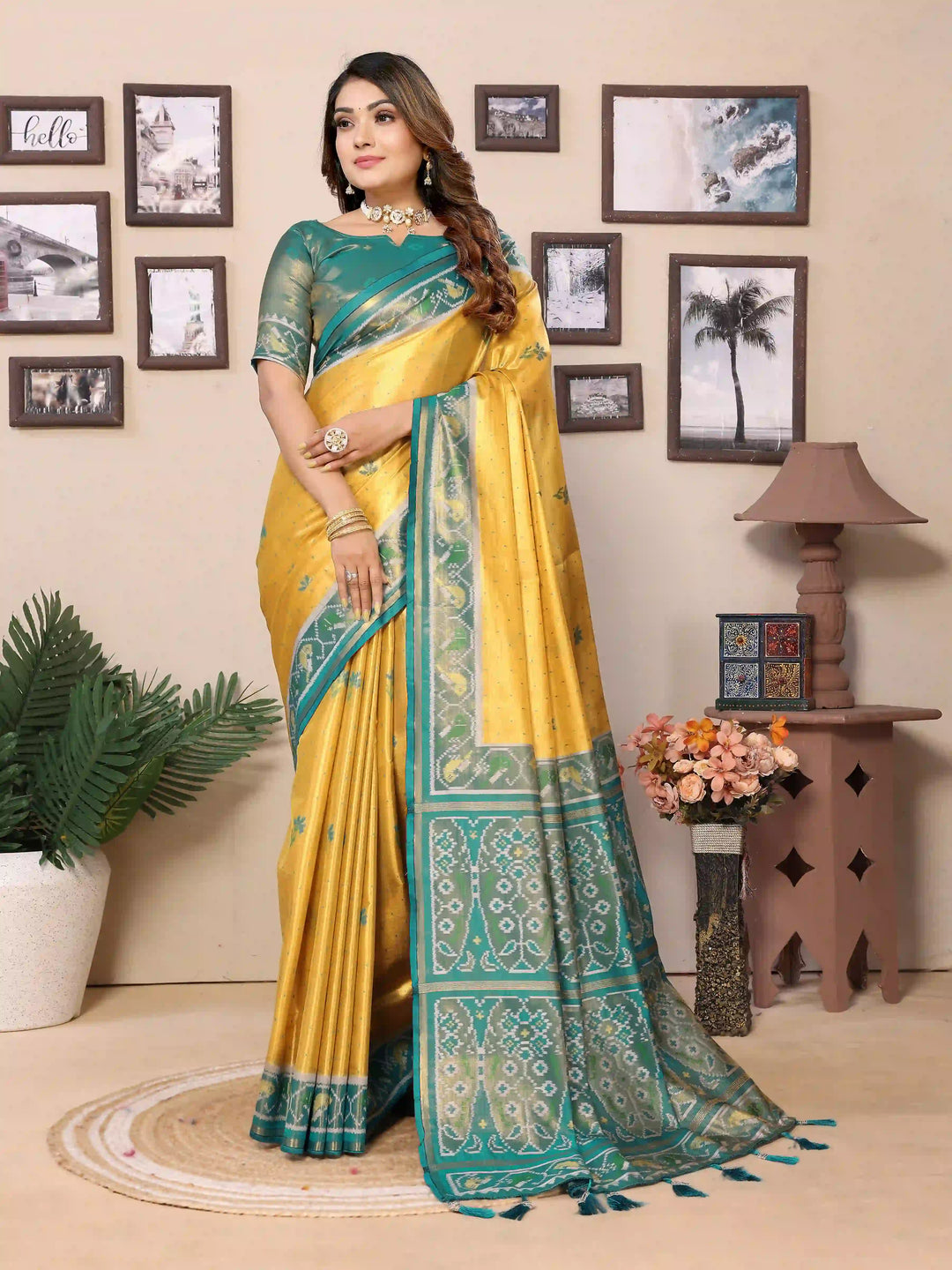 Grace in Every Drape – Banarasi Patola Silk Saree