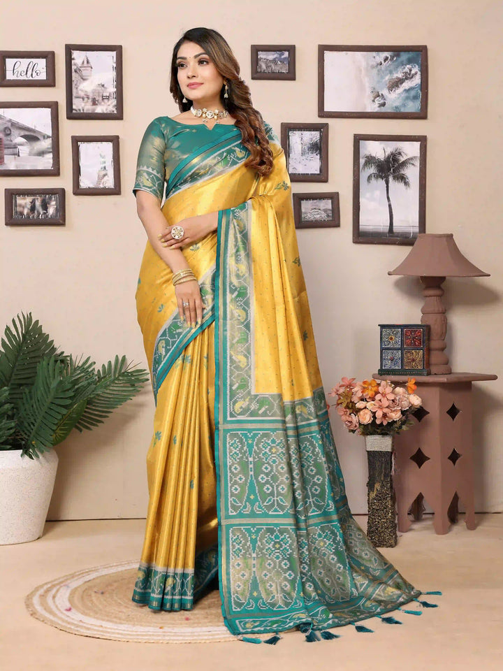 Grace in Every Drape – Banarasi Patola Silk Saree