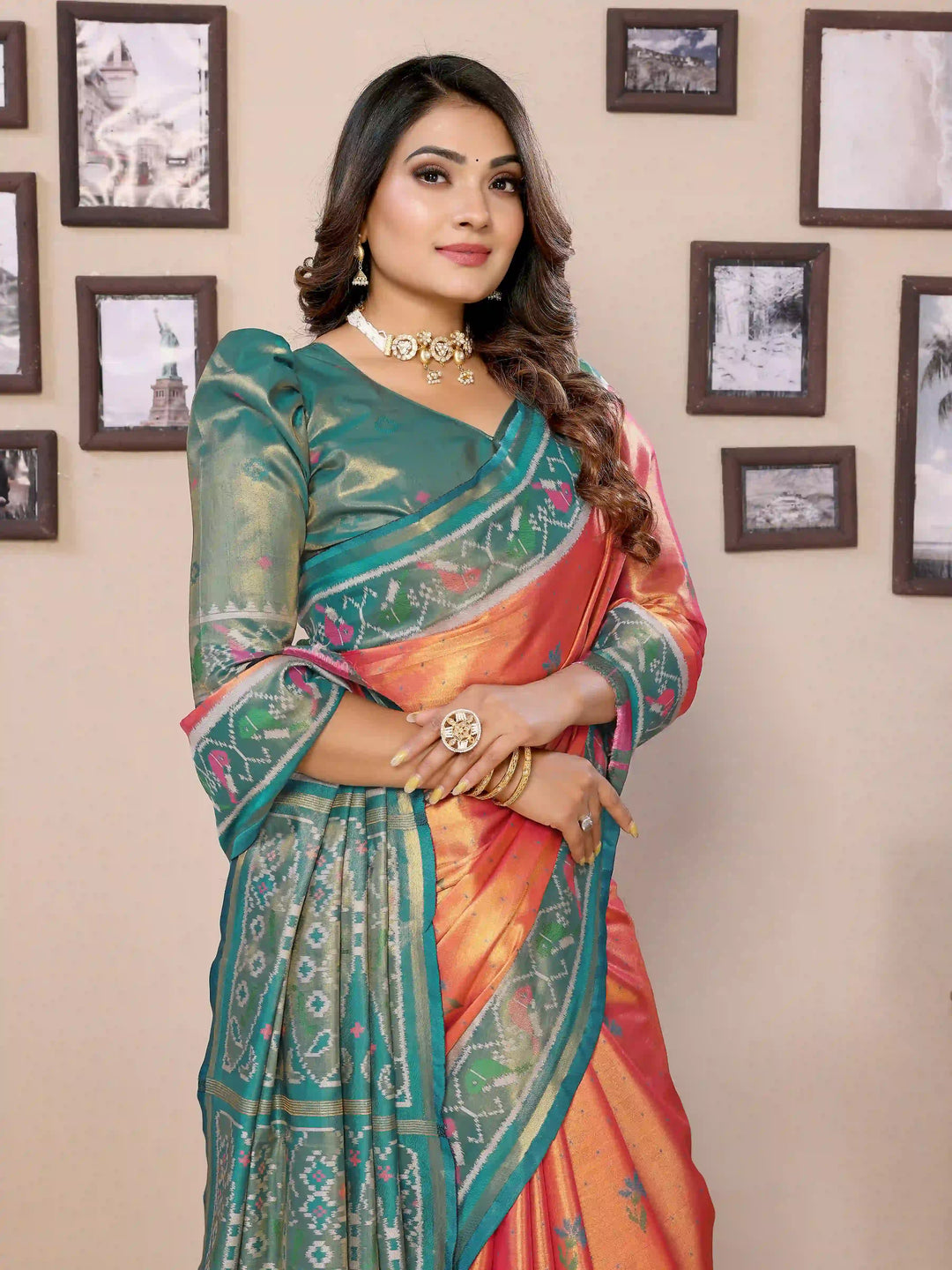 Grace in Every Drape – Banarasi Patola Silk Saree