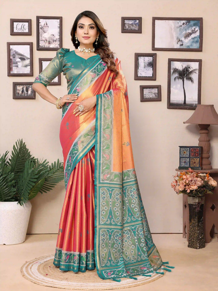 Grace in Every Drape – Banarasi Patola Silk Saree