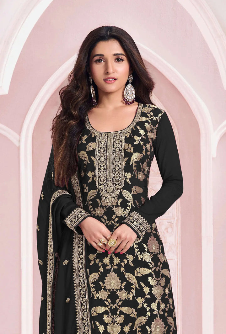 Partywear Embroidered Pakistani Salwar Suit for Women