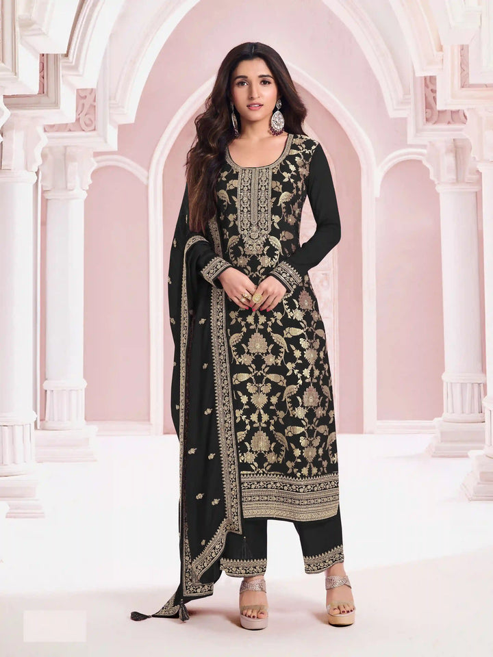 Partywear Embroidered Pakistani Salwar Suit for Women