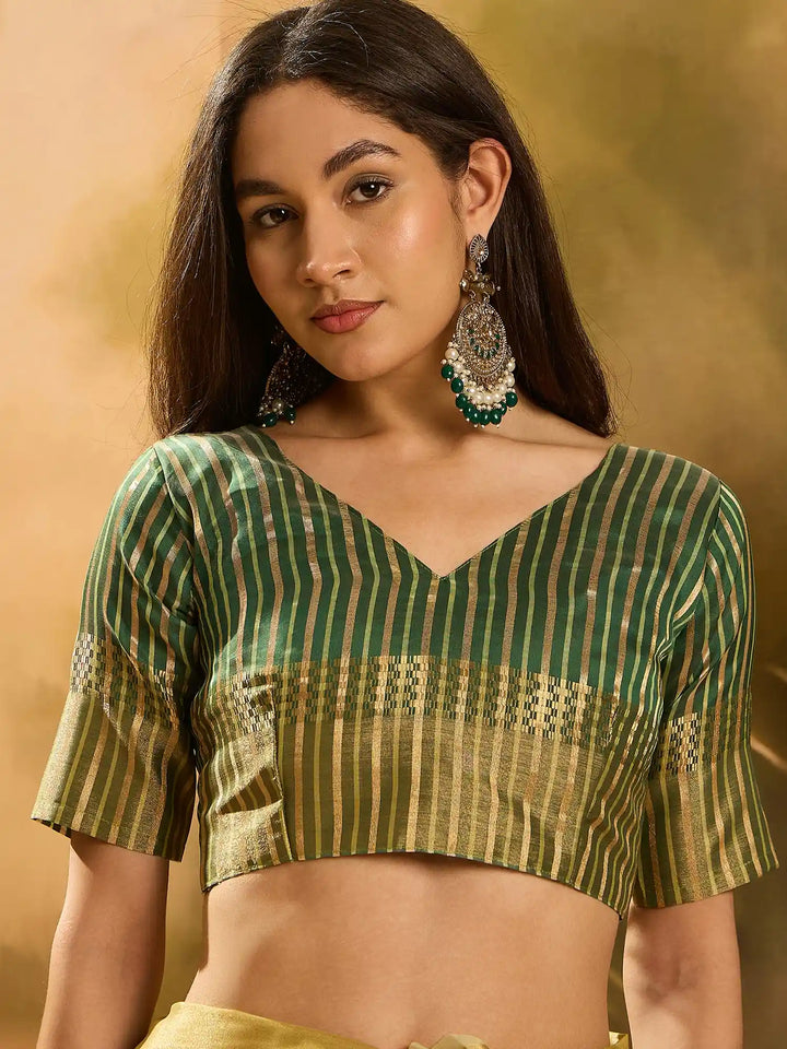 VElegant Khadi Organza Saree for Festive Special Designer Collection