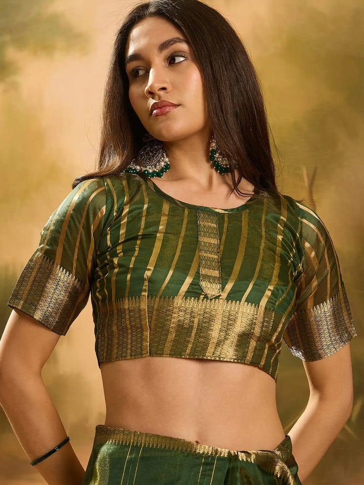 Designer Khadi Organza Saree for Women Party & Festive Look