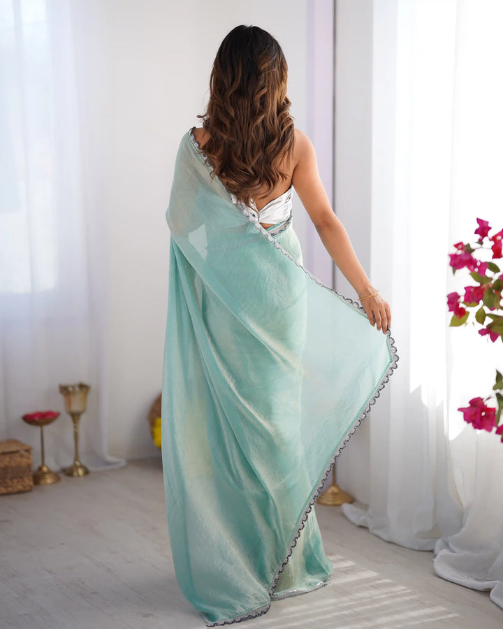Make a Statement with This Beautiful Burberry Saree