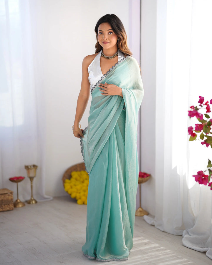 Make a Statement with This Beautiful Burberry Saree