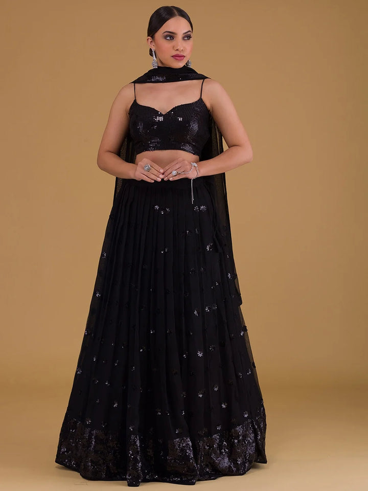 Georgette Designer Lehenga Choli for Party Wear