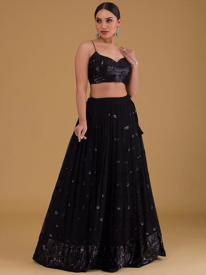 Georgette Designer Lehenga Choli for Party Wear
