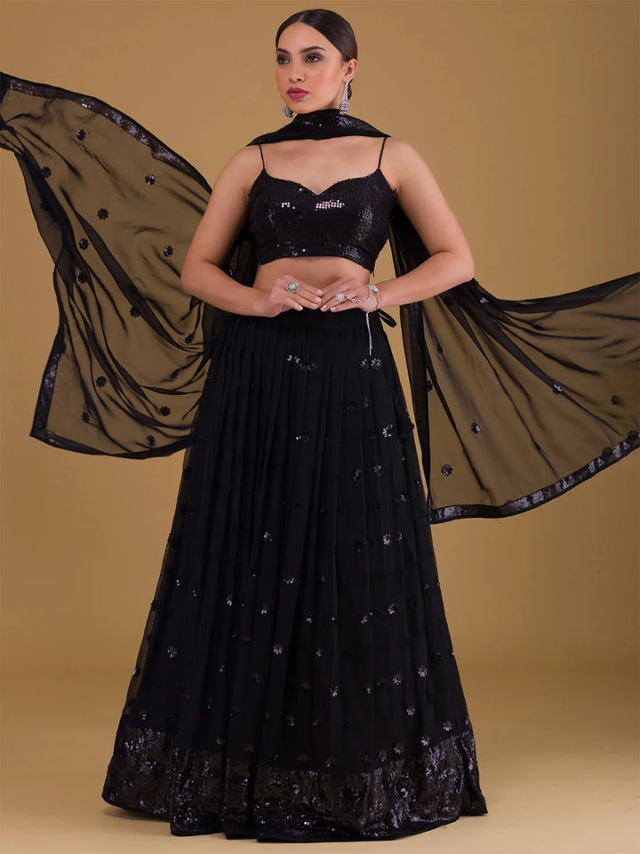 Georgette Designer Lehenga Choli for Party Wear