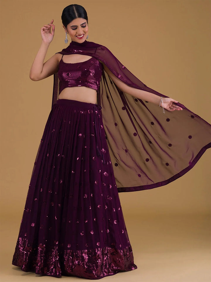 Georgette Designer Lehenga Choli for Party Wear