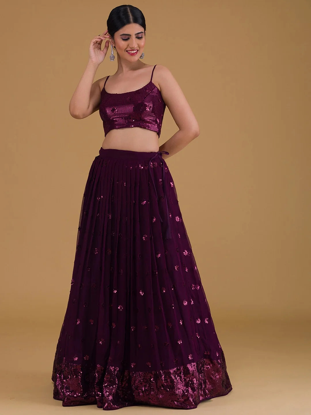Georgette Designer Lehenga Choli for Party Wear