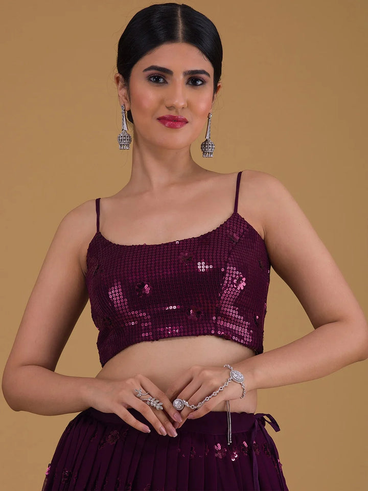 Georgette Designer Lehenga Choli for Party Wear