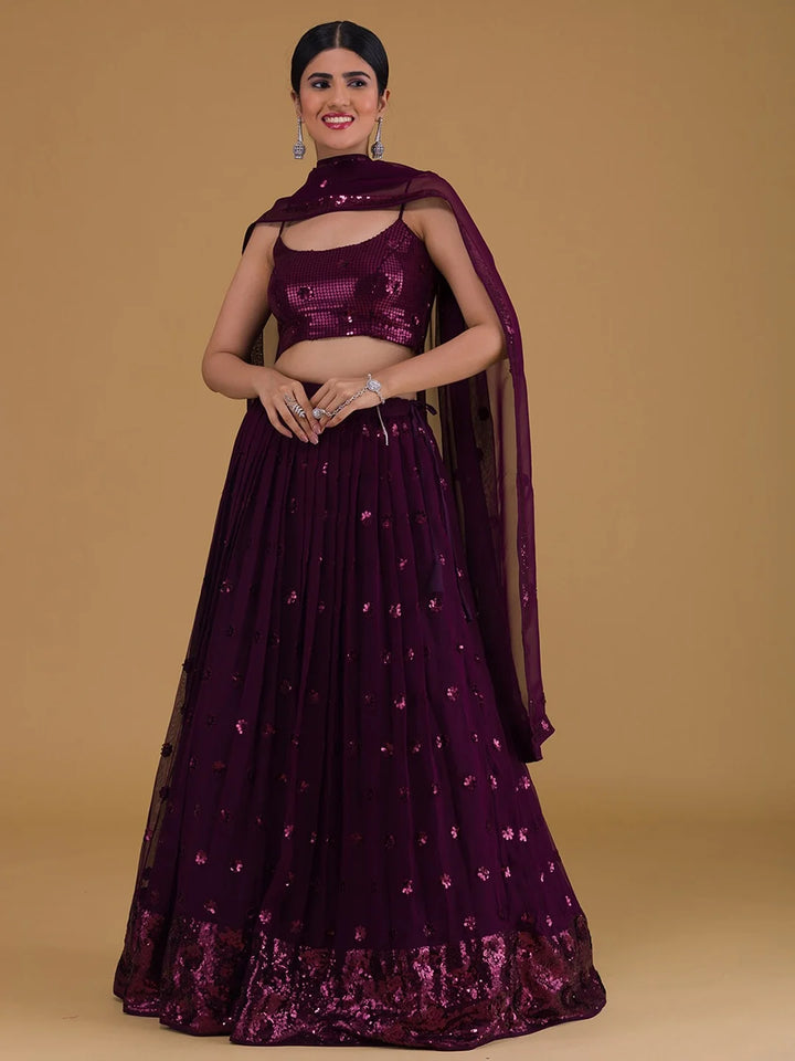 Georgette Designer Lehenga Choli for Party Wear