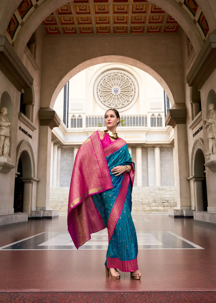 Luxury Soft Silk Saree with Rich Designer Touch