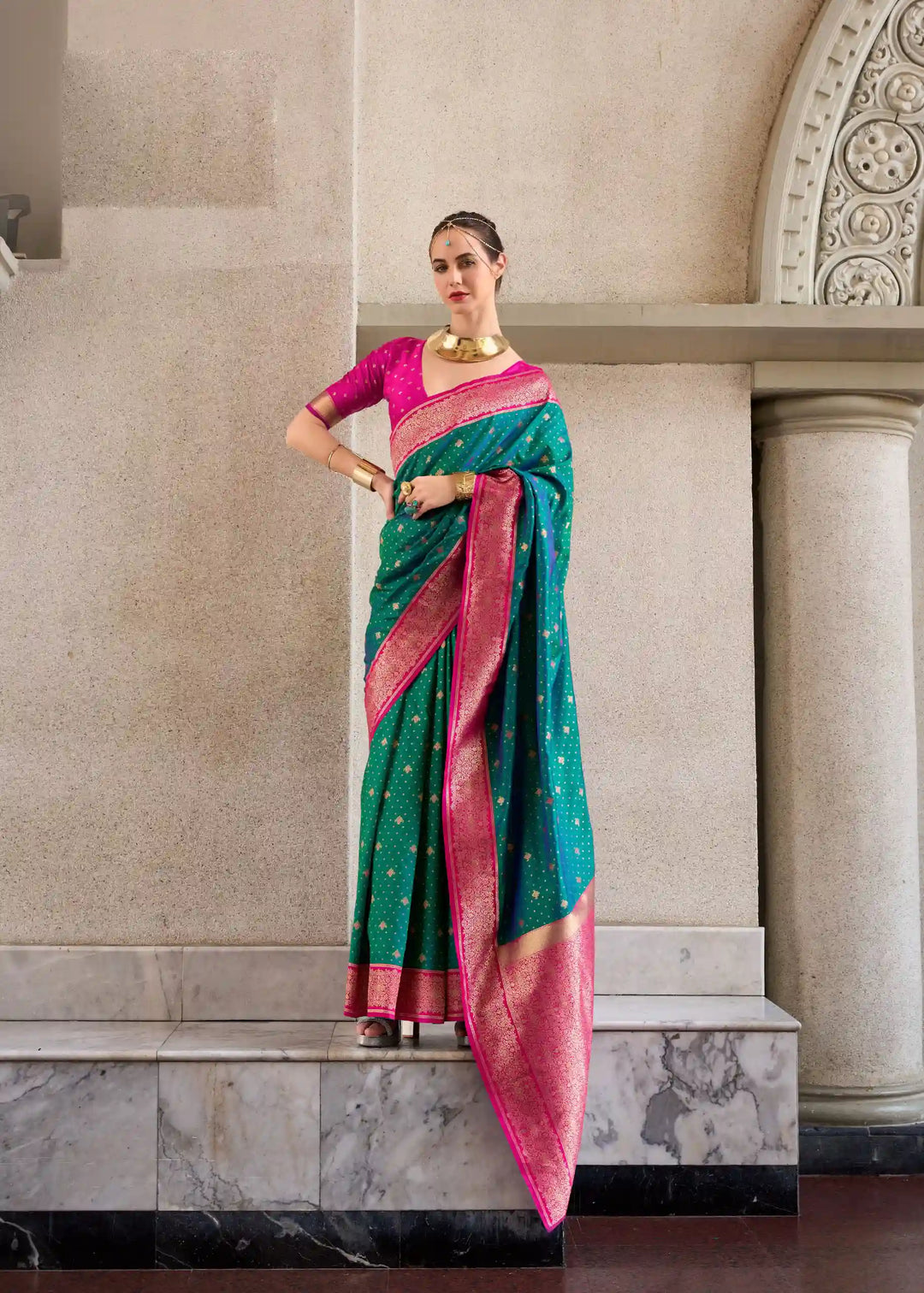Luxury Soft Silk Saree with Rich Designer Touch