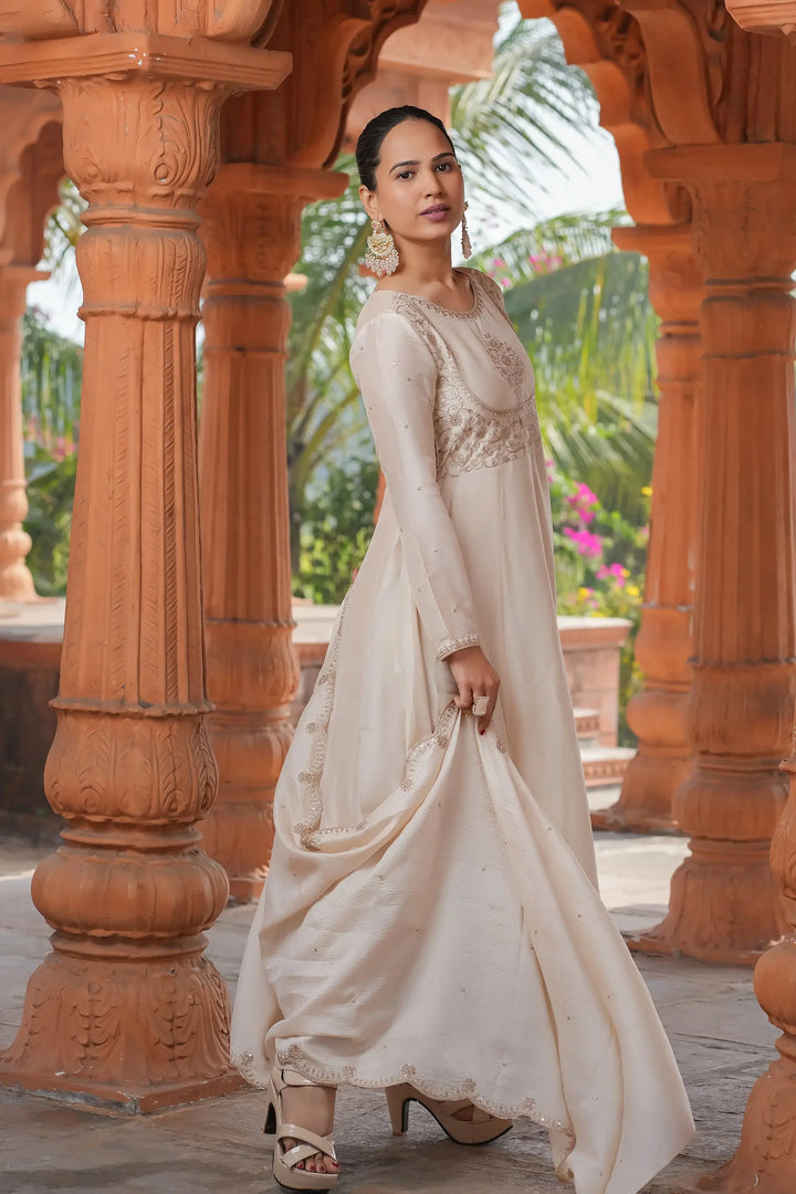 Designer Vichitra Silk Salwar Kameez with Dupatta Combo