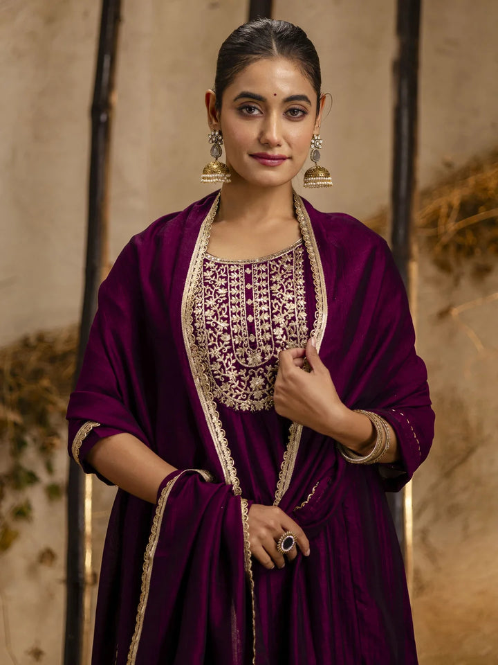 Eye-Catching Embroidered Salwar Kameez with Soft Dupatta