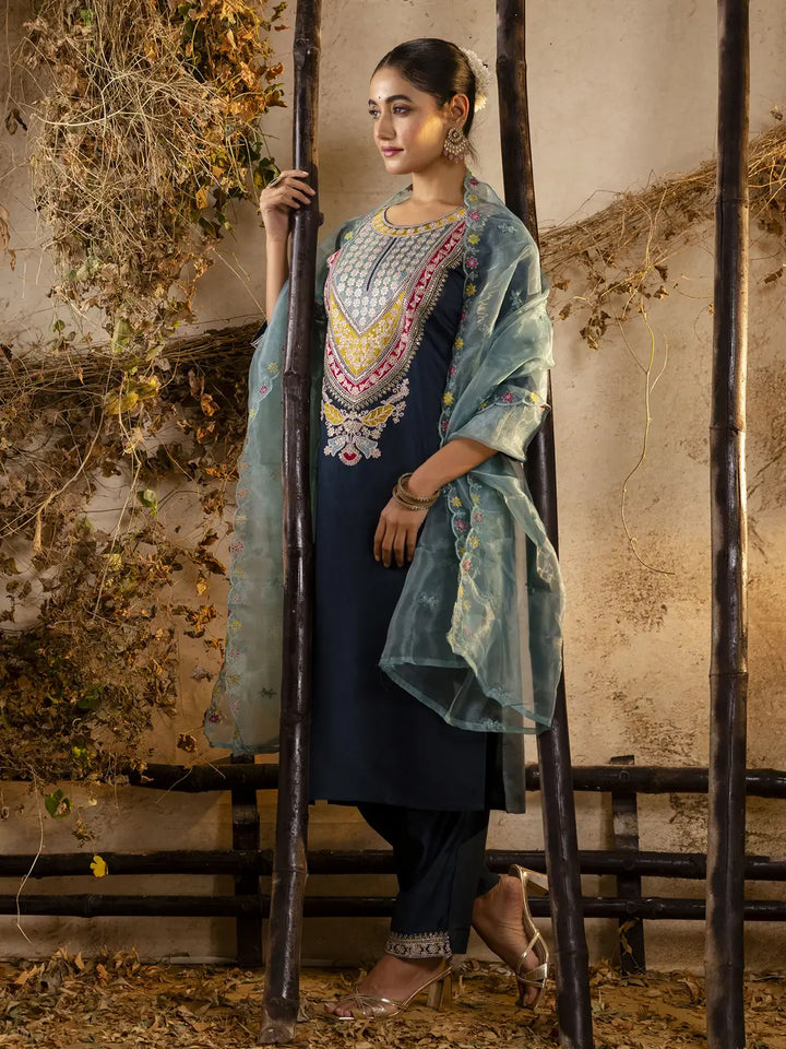 Classy Embroidered Salwar Kameez for Festive & Party Wear