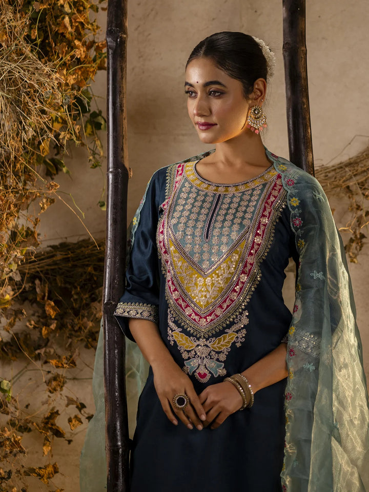 Classy Embroidered Salwar Kameez for Festive & Party Wear