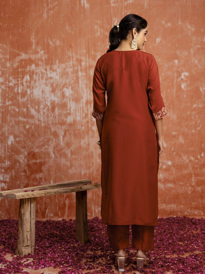 Royal Silk Blend Salwar Suit with Festive Embroidery Work