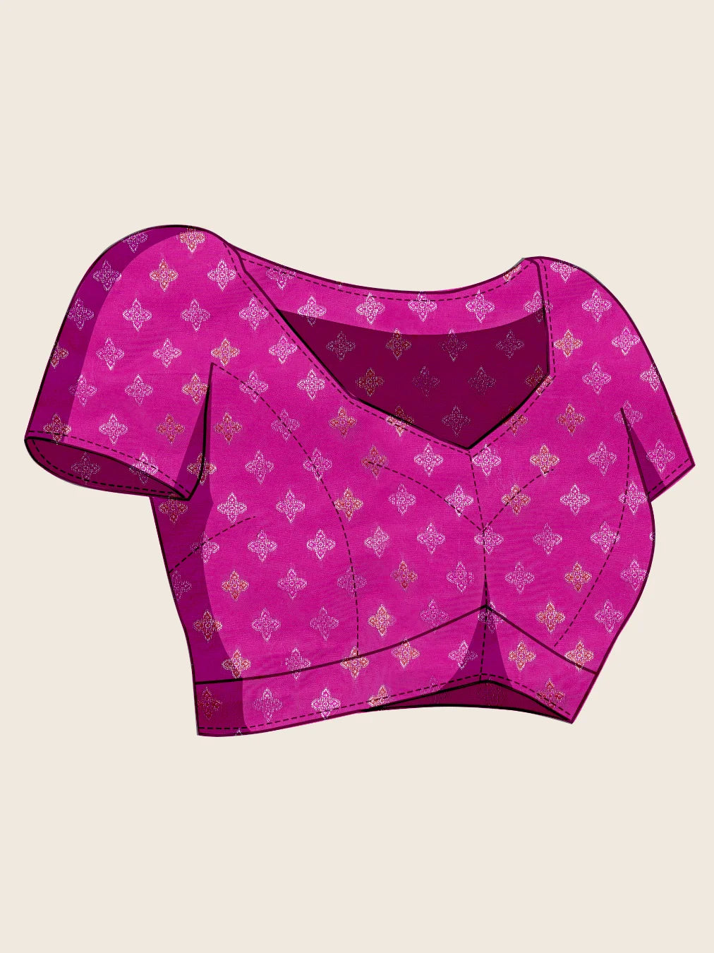 Glamorous Meenakari Patola Saree – Festive & Party Ready Look